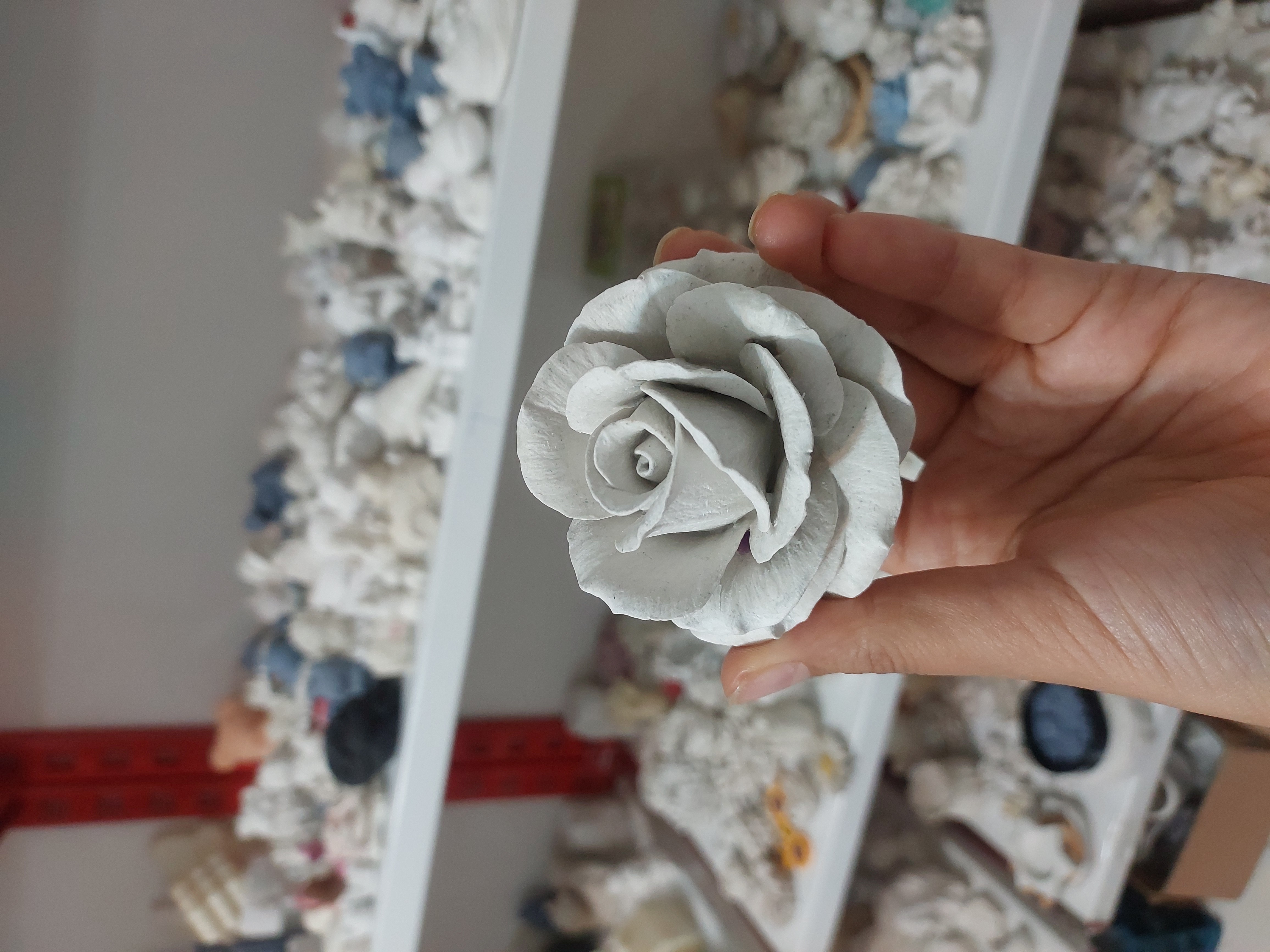 قالب سیلیکونی رز  نیکول ژورنالی