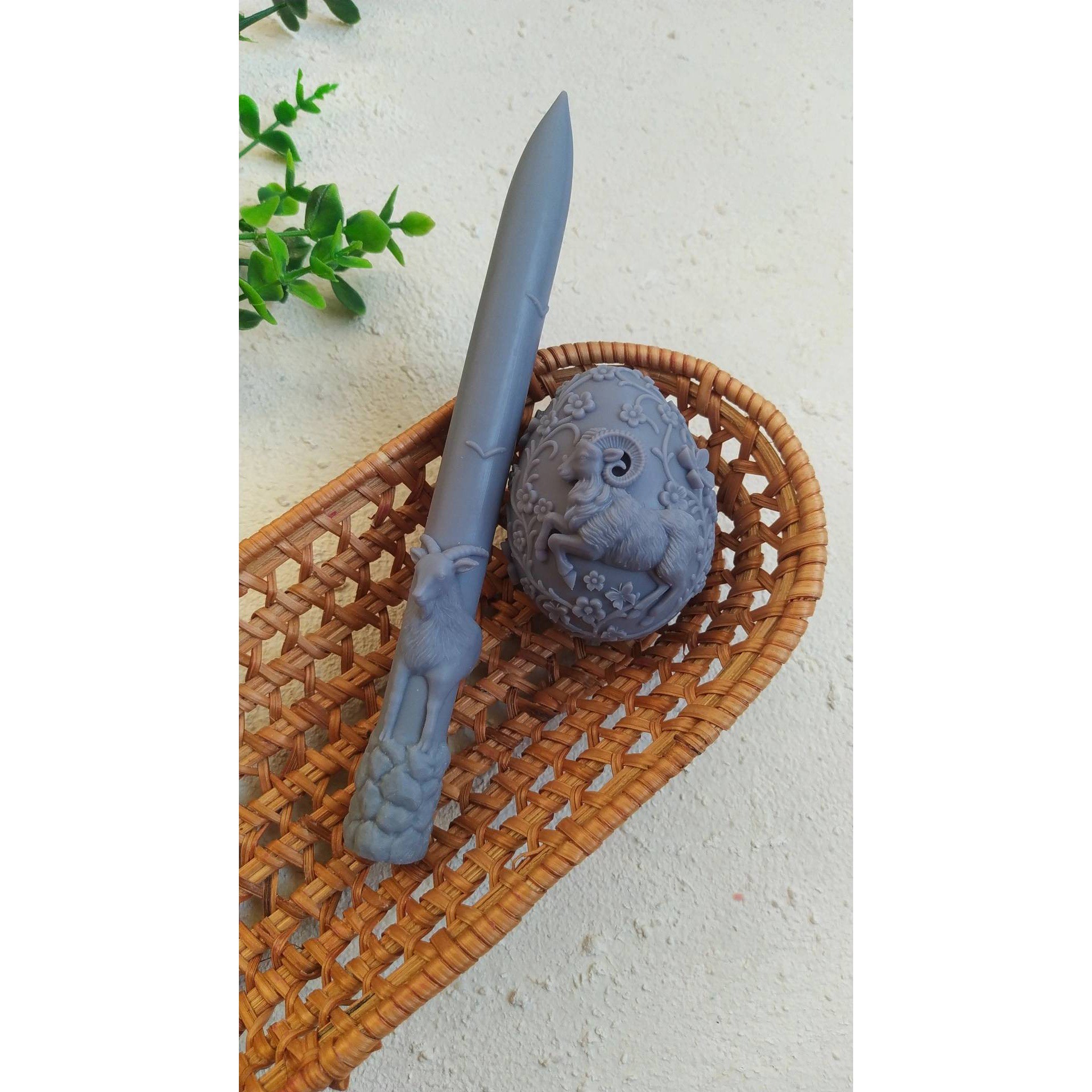 قالب سیلیکونی قلمی بز