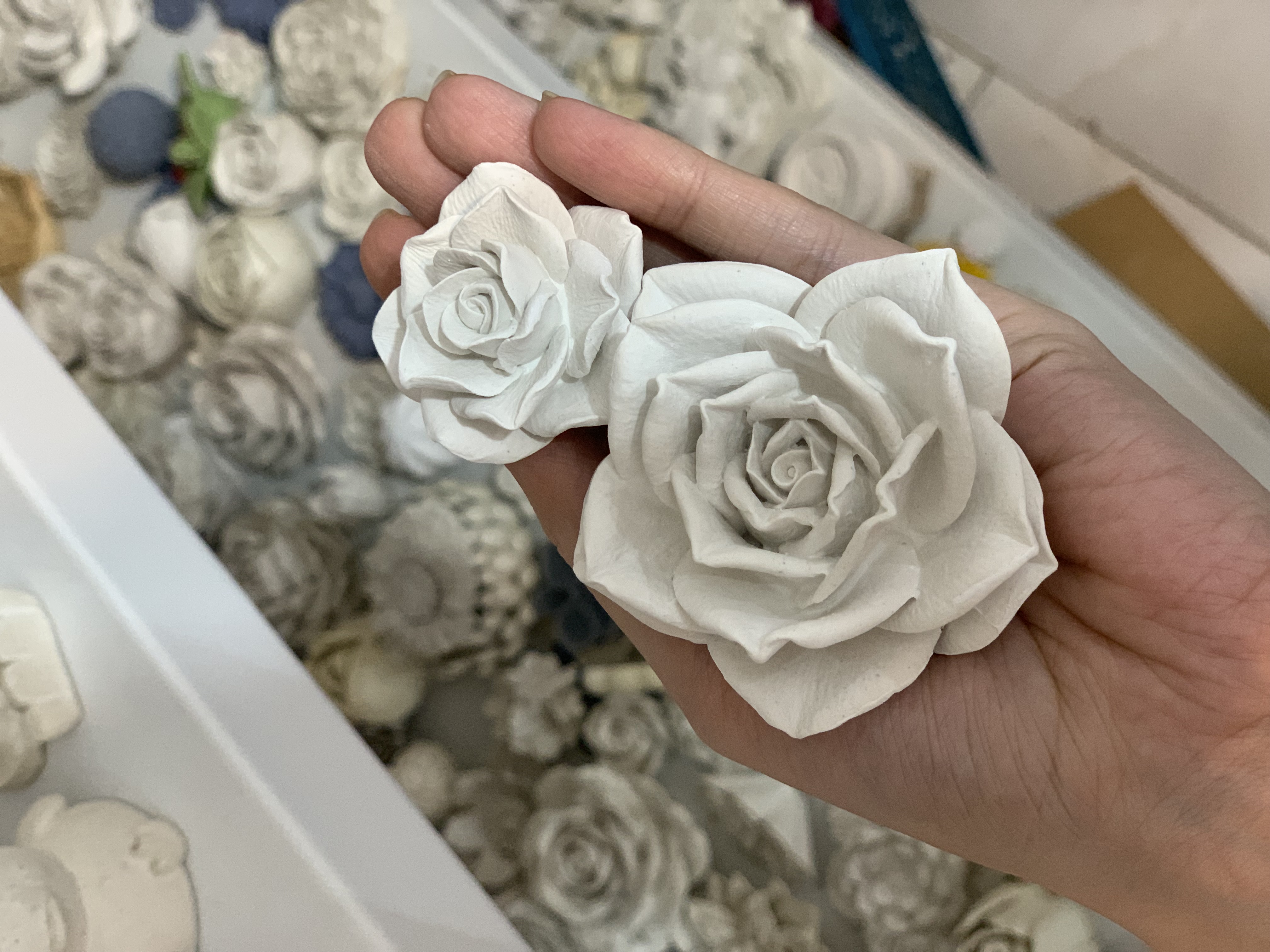 قالب سیلیکونی رز