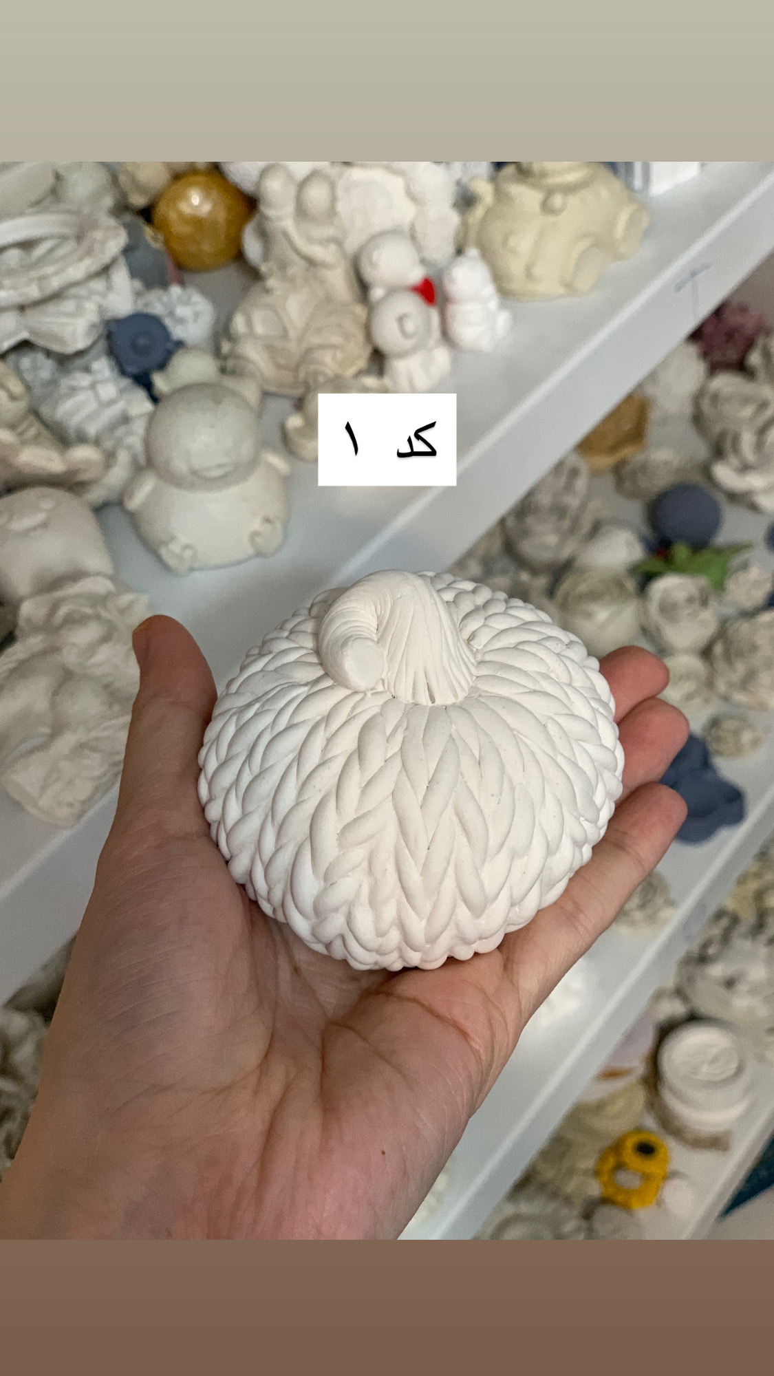 قالب سیلیکونی کدو بافتی